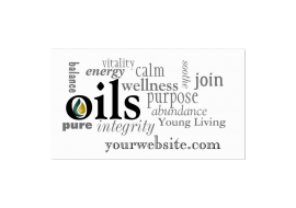 Young Living business cards